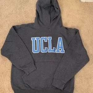 Gray UCLA hooded sweatshirt / hoodie